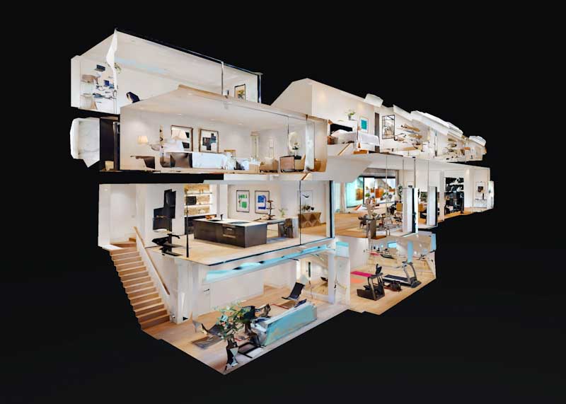 visite virtuelle matterport